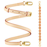 Vachetta Leather Replacement Strap Set