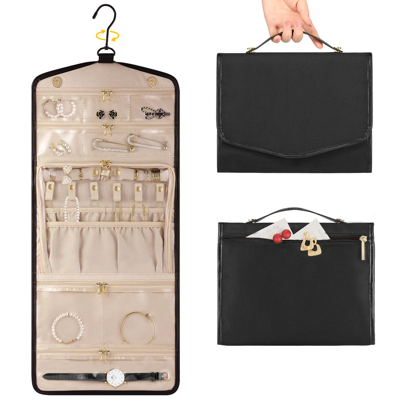 Travel Jewelry Organizer Roll